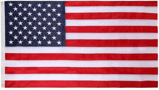 3x5 Ft American Flag USA United States Patriotic Stars Stripes Grommets Flagpole