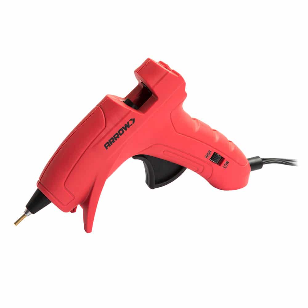 Arrow Fastener Glue Gun Dual Temp Light Weight Drip Resistant Precision Tip