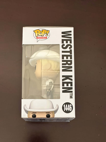 NIB Funko Pop! Movies Barbie - Western Ken Vinyl Figure #1446