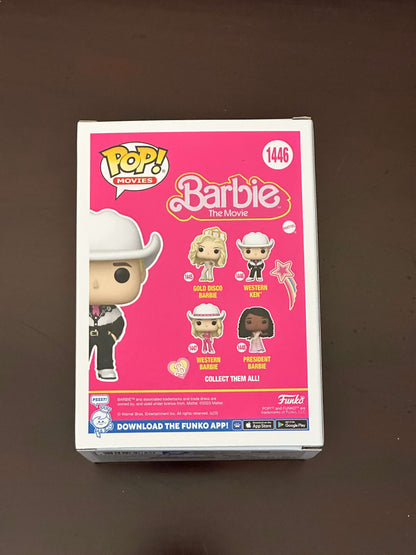 NIB Funko Pop! Movies Barbie - Western Ken Vinyl Figure #1446