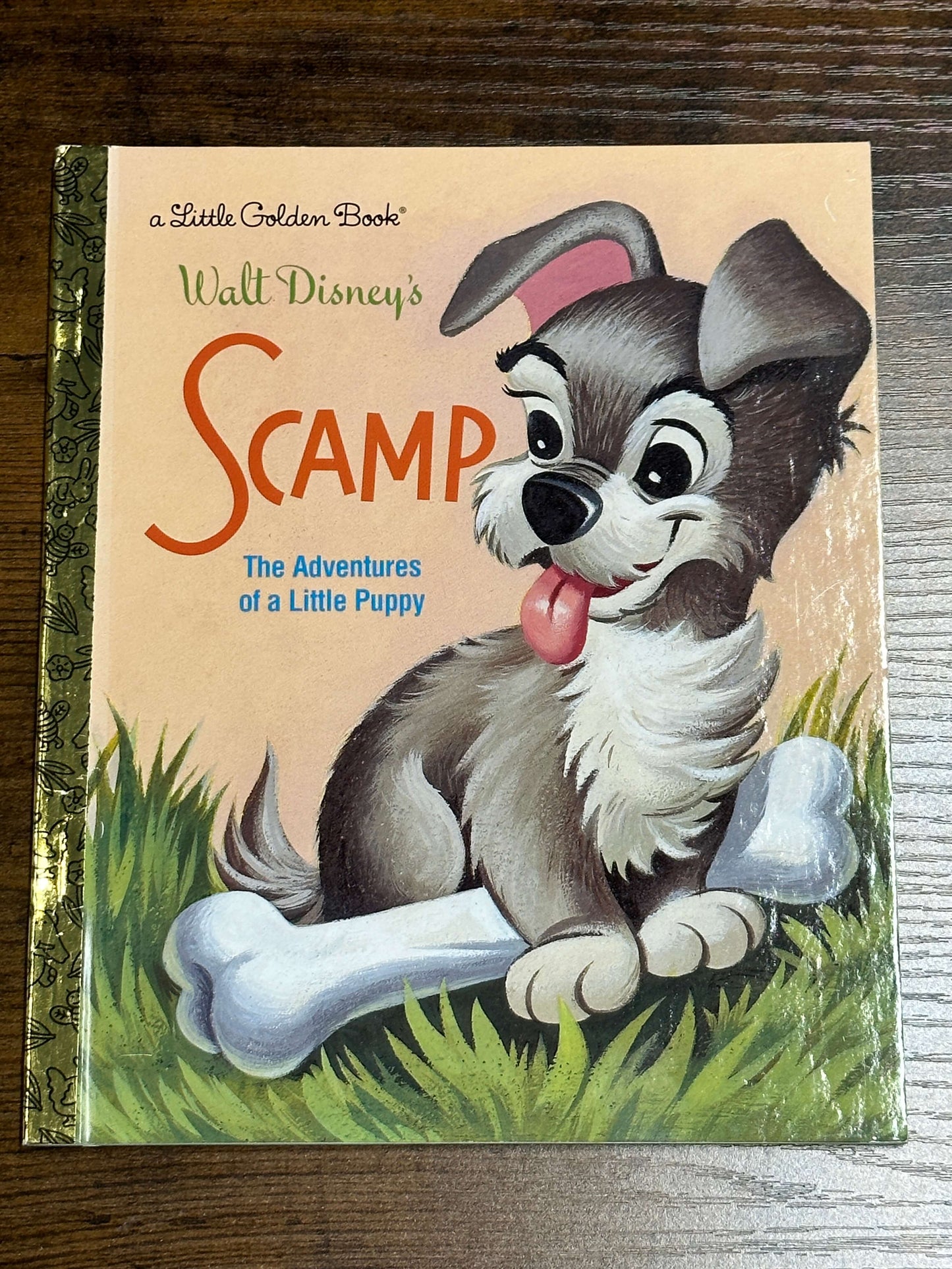 Disney Book Kids Scamp Children’s Classic Golden Books 2004 Lady  & The Tramp