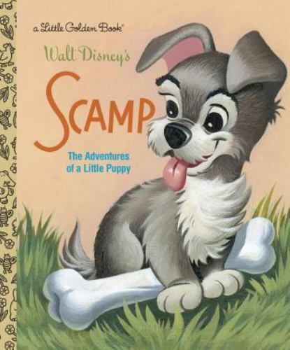 Disney Book Kids Scamp Children’s Classic Golden Books 2004 Lady  & The Tramp