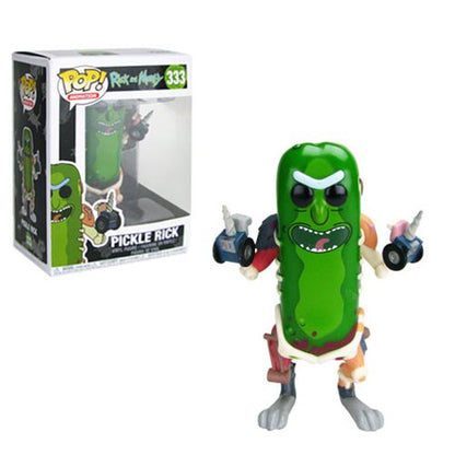 Funko Pop! Vinyl Figure Animation Rick and Morty - Pickle Rick (Rat Suit) #333