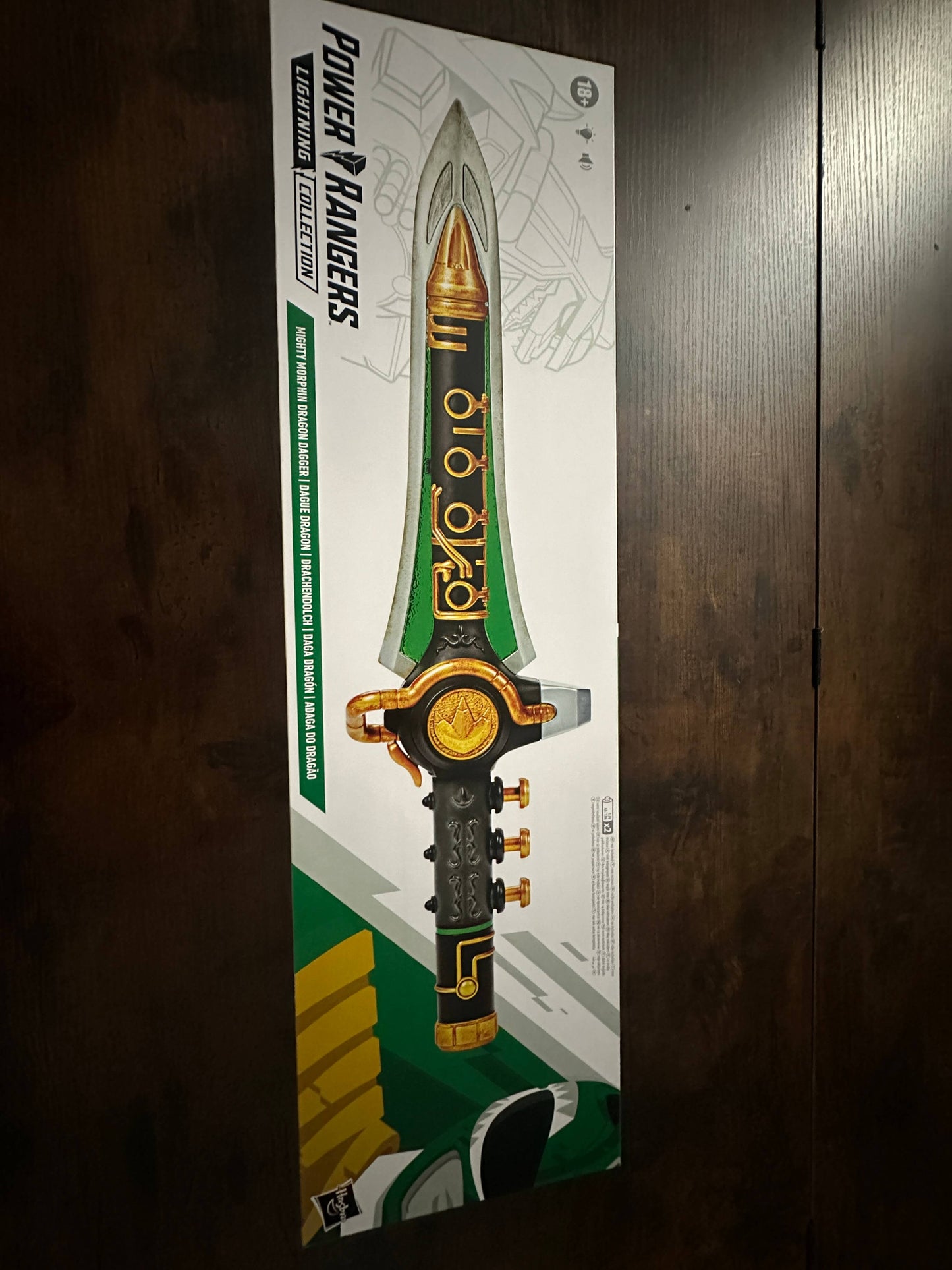 Green Ranger DRAGON DAGGER Mighty Morphin Power Rangers Lightning Collection NIB