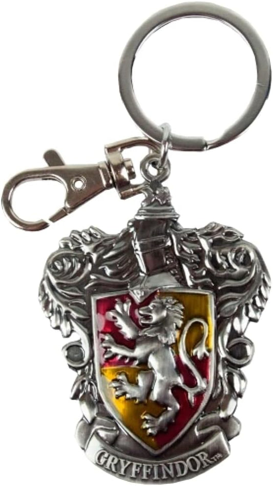 Harry Potter Gryffindor Crest Pewter Key Chain Officially Licensed Hogwarts