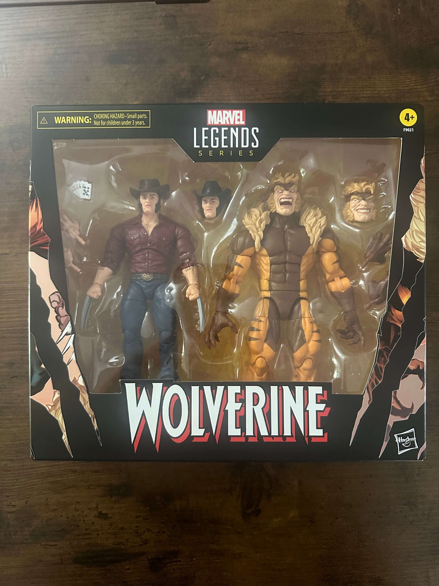 Marvel Legends Wolverine 50th Anniv. Logan vs Sabretooth 2Pack