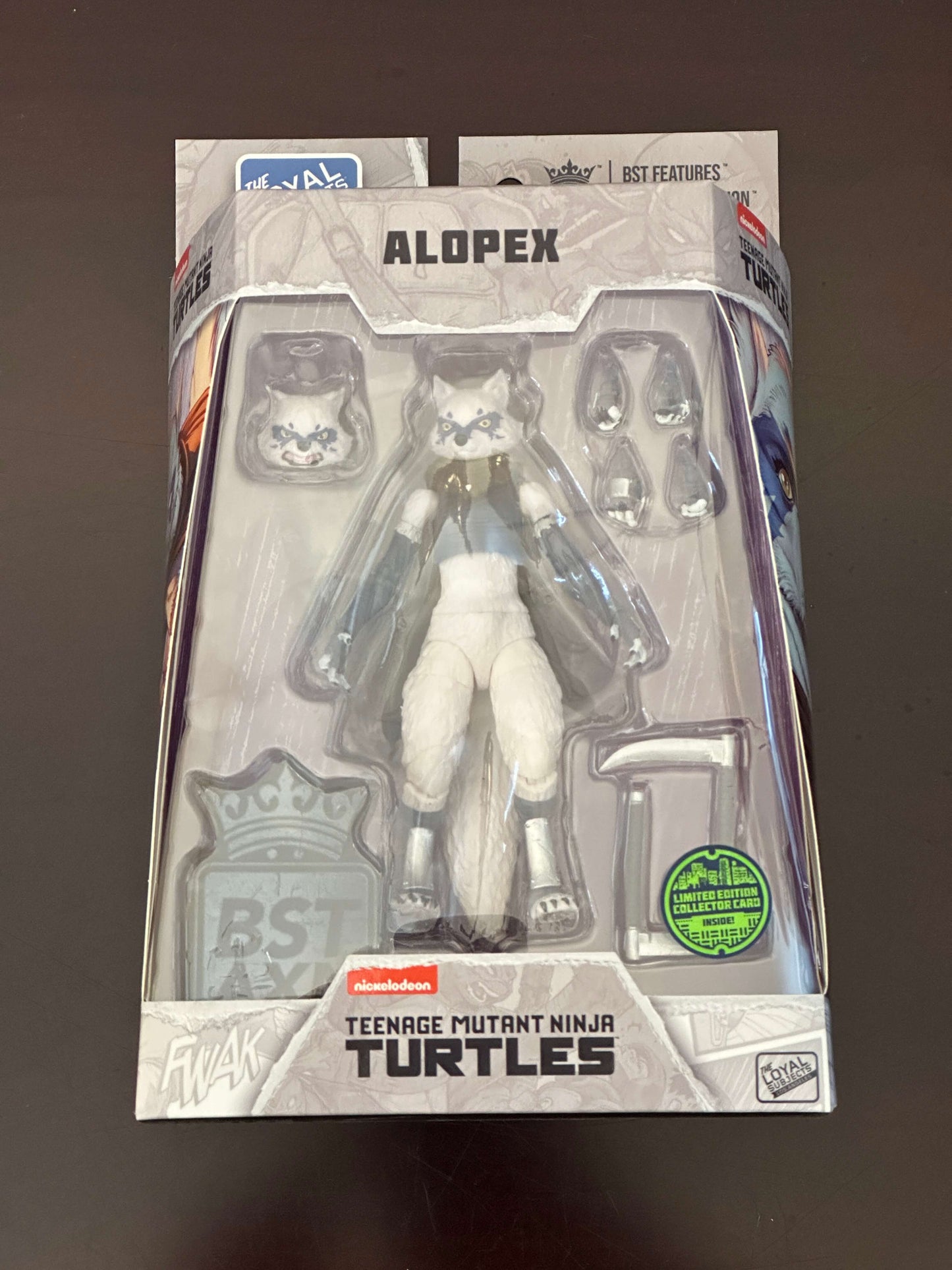 Teenage Mutant Ninja Turtles BST AXN IDW Alopex Action Figure NIB