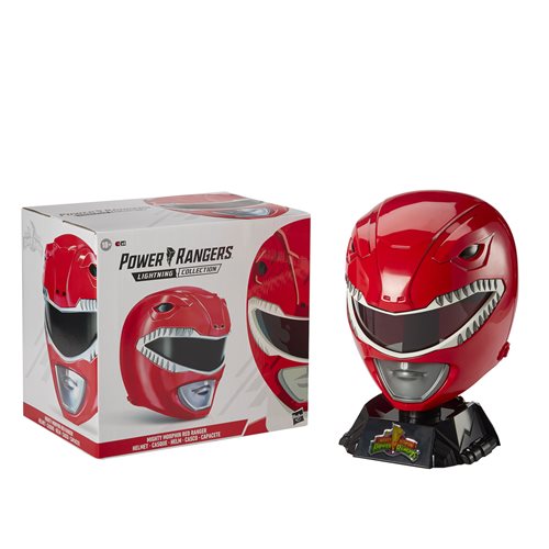 Power Rangers Lightning Collection Premium Red Ranger Helmet Replica