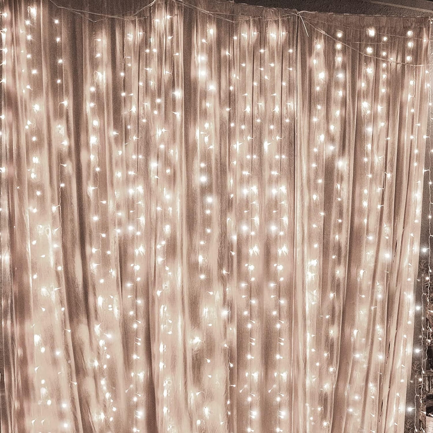 LED String Light Clear White Twinkle Star 8.26 Inches Indoor Outdoor Bedroom