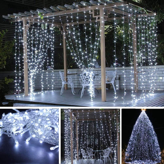 LED String Light Clear White Twinkle Star 8.26 Inches Indoor Outdoor Bedroom