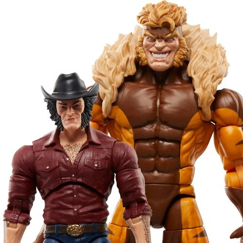 Marvel Legends Wolverine 50th Anniv. Logan vs Sabretooth 2Pack