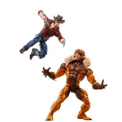 Marvel Legends Wolverine 50th Anniv. Logan vs Sabretooth 2Pack