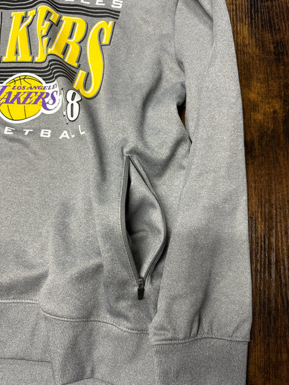 los angeles lakers nba est 1948 pullover hoodie XL sweatshirt gray kobe shaq LA